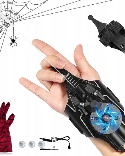 „Spider-Man“ pirštinė su tinklo paleidimo įtaisu – puiki dovana berniukui