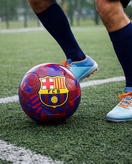FC Barcelona futbolo kamuolys, 5 dydis, Senyera, licencijuotas, pakuotė
