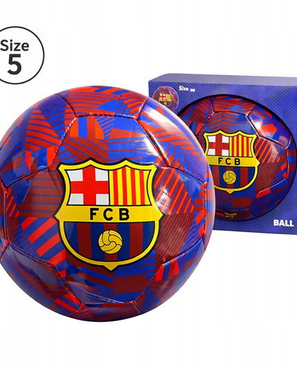 FC Barcelona futbolo kamuolys, 5 dydis, Senyera, licencijuotas, pakuotė