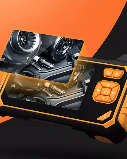 RETOO apžiūros kamera endoskopas 3M LCD HD 4,3" 8MM FULL HD 360° MICRO SD 64GB
