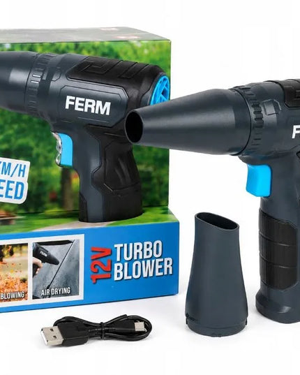 FERM Turbo Blower 12V – kompaktiškas ir galingas turbopūtiklis