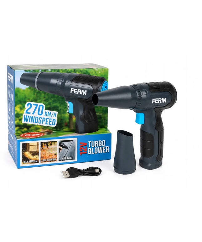FERM Turbo Blower 12V – kompaktiškas ir galingas turbopūtiklis