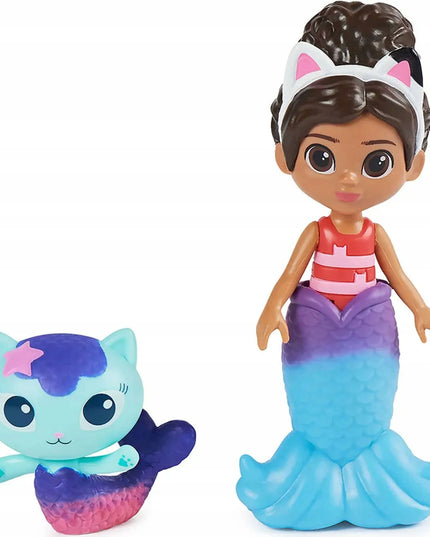 Gabby's Dollhouse didelis baseino rinkinys: 2 figūrėlės, Gabi, Merkatė ir čiuožykla