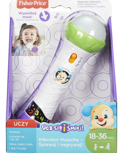 Fisher-Price mikrofonas dainuok ir įrašinėk FBP38
