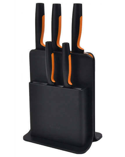 Fiskars Functional Form peilių rinkinys su stovu, 5 vnt., 1057554
