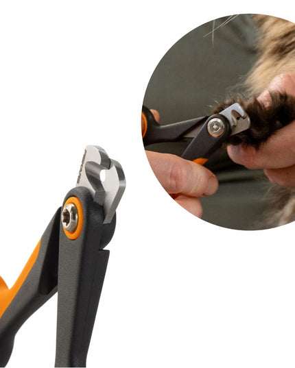 FISKARS nagų kirpimo žnyplės mažiems šunims ir katėms 10,8 cm