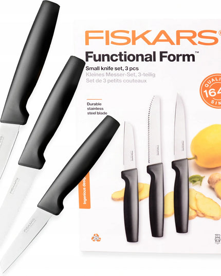 FISKARS peilių rinkinys, 3 vnt.