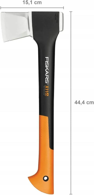 Fiskars skaldymo kirvis X11 S, ilgis 44 cm, plieniniai ašmenys