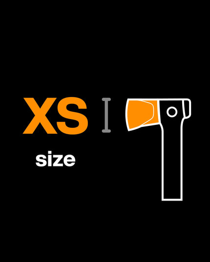 FISKARS X-SERIES X14 XS m mažasis dailidės kirvis medienos pjovimui 35 cm