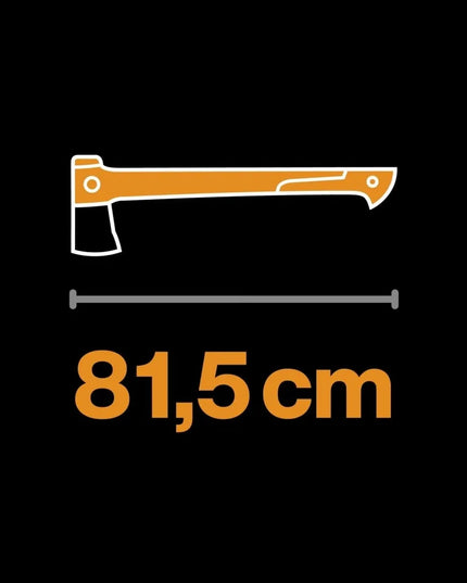 Fiskars X32 XXXL skaldymo kirvis – galingas ir kokybiškas įrankis malkoms skaldyti