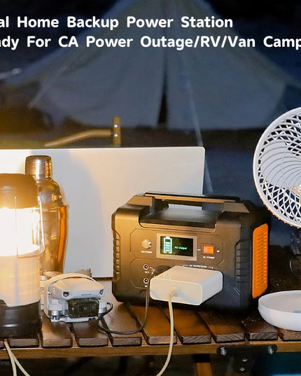 Nešiojama energijos stotelė Flashfish E200 – 200 W, 151 Wh (40800 mAh), su AC, DC ir USB, saulės įkrovimo galimybė