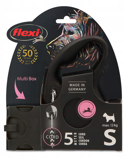 FLEXI Automatinis pavadėlis šunims 5m su Multi Box dėžute