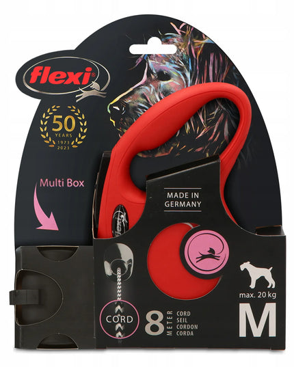 FLEXI automatinis pavadėlis šunims 8m 20kg su Multi Box dėžute