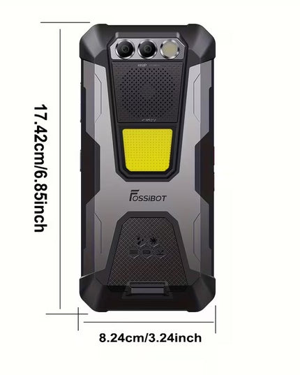 FOSSiBOT F106 Pro Triple Defense – patvarus Android telefonas su 12000 mAh baterija ir 6,58” FHD+ ekranu