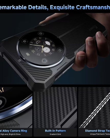 FOSSiBOT F109S – Galingas Android 15 išmanusis telefonas su 24GB RAM ir 10600 mAh baterija