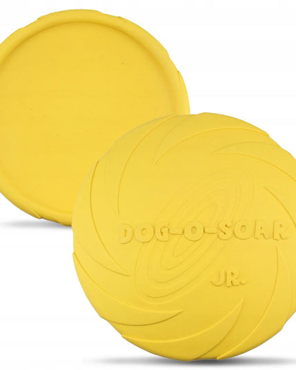 FRISBEE skraidantis diskas žaislas šunims aportavimui 18 cm lėkštė kramtukas