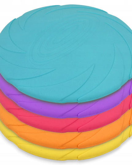 FRISBEE skraidantis diskas žaislas šunims aportavimui 18 cm lėkštė kramtukas