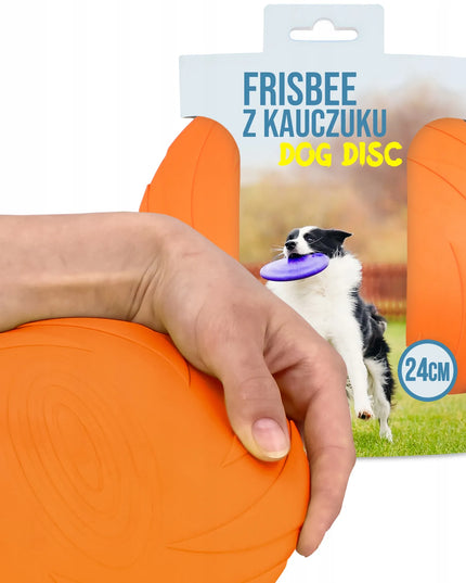 FRISBIS ŠUNIMS – skraidantis diskas aportavimui, 24 cm
