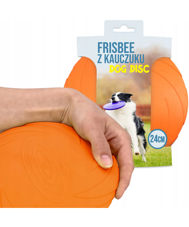 FRISBIS ŠUNIMS – skraidantis diskas aportavimui, 24 cm