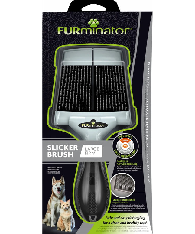 FURminator didelių šunų ir kačių šepetys-puderiatorius L
