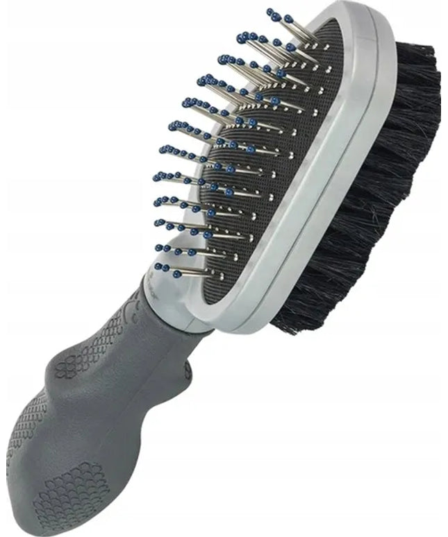 FURminator dvipusis šepetys šunims ir katėms 1 vnt.