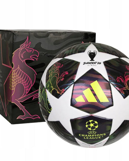 Futbolo kamuolys adidas UCL BOX League JX9101 violetinis 5 /adidas