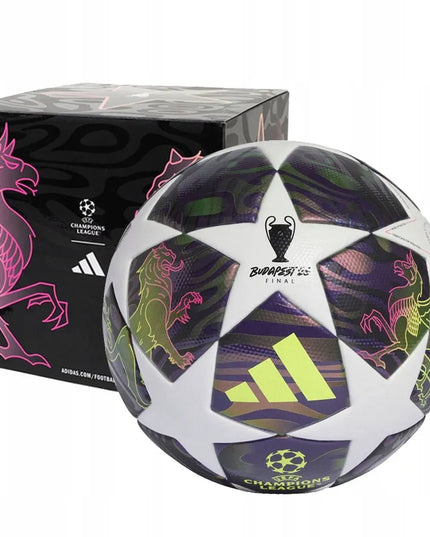 Futbolo kamuolys adidas UCL BOX League JX9101 violetinis 5 /adidas