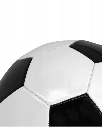 Futbolo kamuolys Enero Biedronka, juodos ir baltos spalvos, 5 dydis