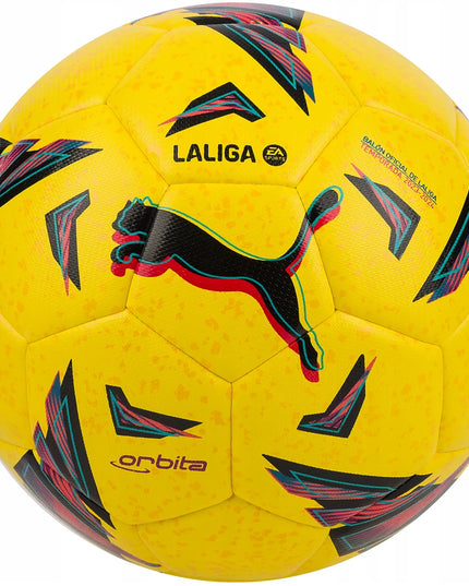 Futbolo kamuolys PUMA ORBITA LALIGA HYBRID treniruočių, 5 dydis + POMPA!