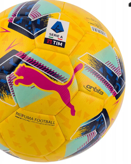 Futbolo kamuolys PUMA ORBITA SERIE A HYBRID 5 dydžio + DOVANA pompa!