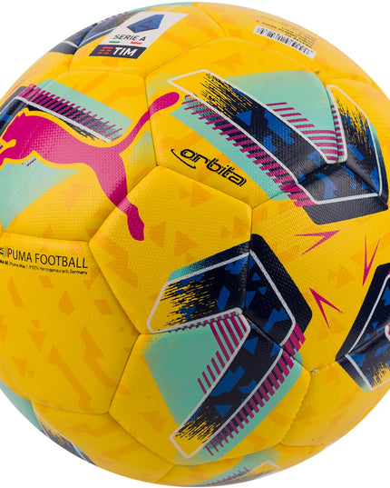 Futbolo kamuolys PUMA ORBITA SERIE A HYBRID 5 dydžio + DOVANA pompa!