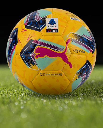 Futbolo kamuolys PUMA ORBITA SERIE A HYBRID 5 dydžio + DOVANA pompa!