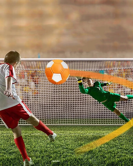 Futbolo kamuolys su sukimosi efektu Curve Soccer Ball iš EVA gumos 5 dydžio