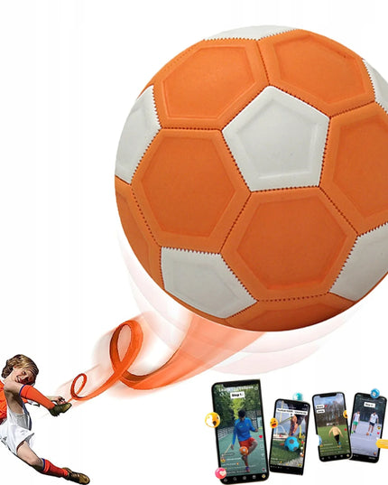Futbolo kamuolys su sukimosi efektu Curve Soccer Ball iš EVA gumos 5 dydžio
