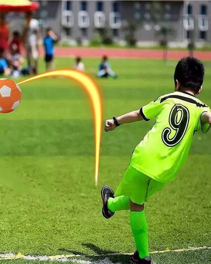 Futbolo kamuolys su sukimosi efektu Curve Soccer Ball iš EVA gumos 5 dydžio