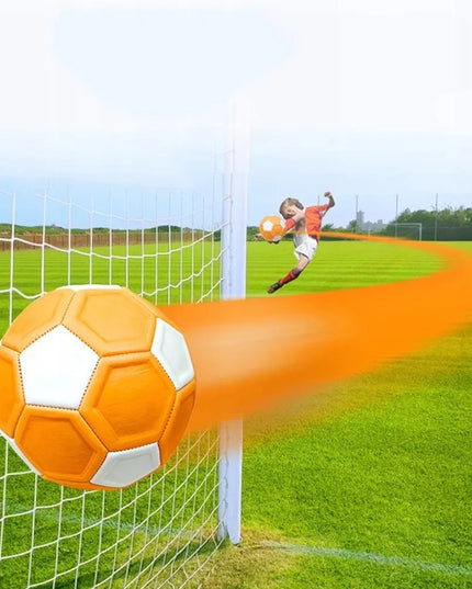 Futbolo kamuolys su sukimosi efektu Curve Soccer Ball iš EVA gumos 5 dydžio