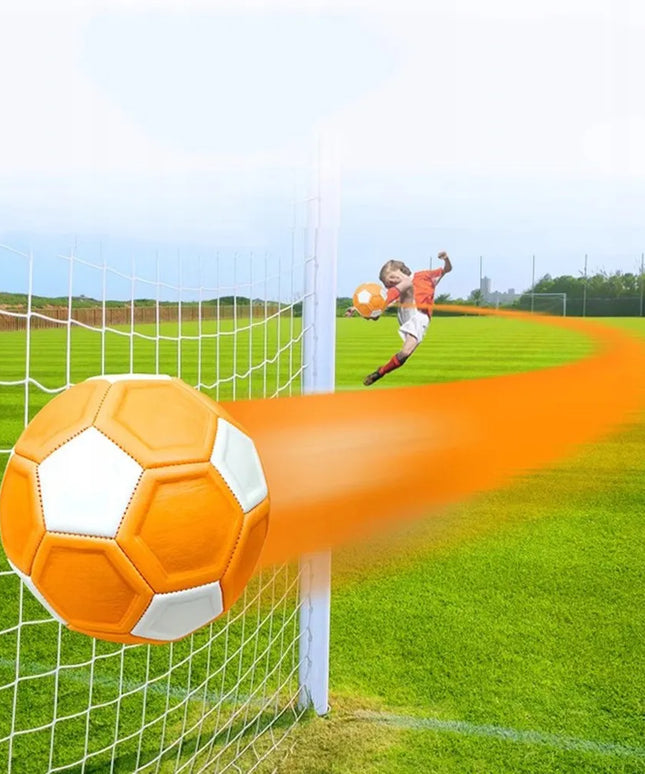 Futbolo kamuolys su sukimosi efektu Curve Soccer Ball iš EVA gumos 5 dydžio