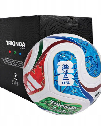 Futbolo kamuolys treniruotėms adidas JD8045 FIFA World Cup 26 Trionda dėžutėje