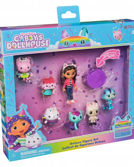 Gabby's Dollhouse didelis figūrėlių rinkinys 7 vnt. Panduš, MerCat, Fairy, Cakey
