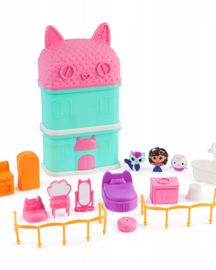 Gabby's Dollhouse mini namelis su figūrėlėmis ir aksesuarais