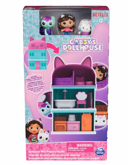 Gabby's Dollhouse mini namelis su figūrėlėmis ir aksesuarais