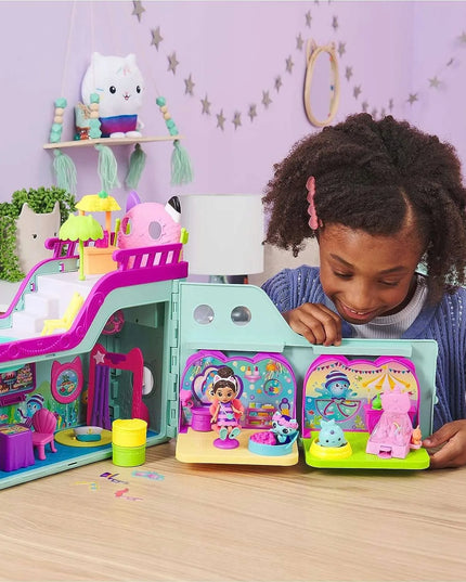 Gabby's Dollhouse rinkinys didelis interaktyvus laivas baseinas Undinėlė +2 figūrėlės