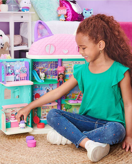 Gabby's Dollhouse virtuvės kambario rinkinys su Cakey