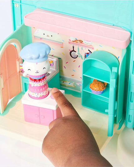 Gabby's Dollhouse virtuvės kambario rinkinys su Cakey