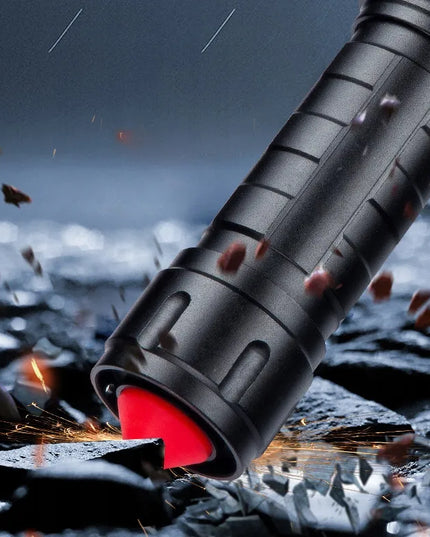 GALIINGAS TAKTINIS LED ŽIBINTUVĖLIS SU PRIARTINIMU, ĮKRAUNAMAS, 10000LM, 26650 5000mAh, IPX5