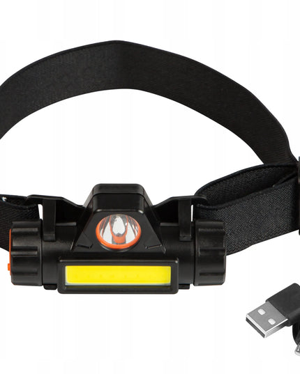Galinga BLOW galvos prožektorius su magnetu, COB, LED, USB