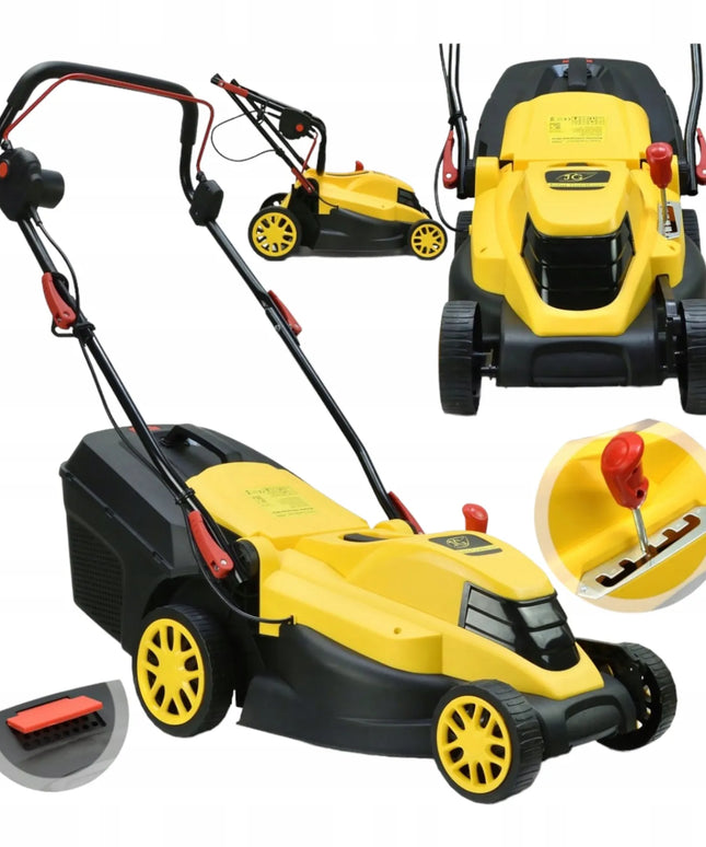 Galinga ir efektyvi JOHN GARDENER G83028 elektrinė žoliapjovė STRONG