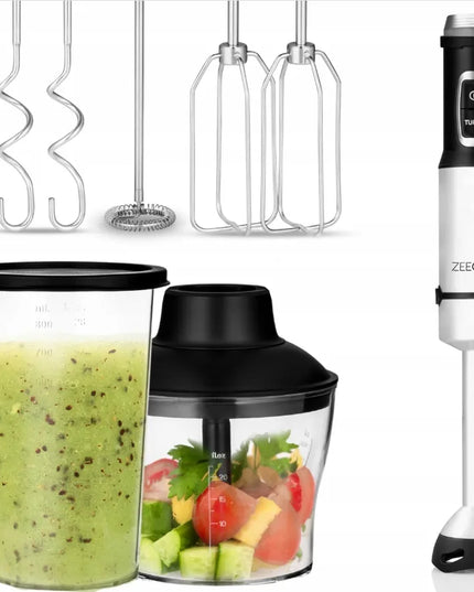 Galingas 5-viename rankinis trintuvas Zeegma Handy Chef su titano ašmenimis