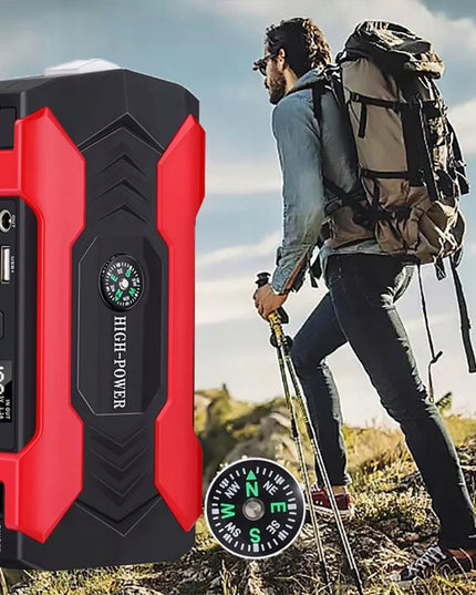 Galingas automobilio paleidiklis (Jump Starter) 28000mAh