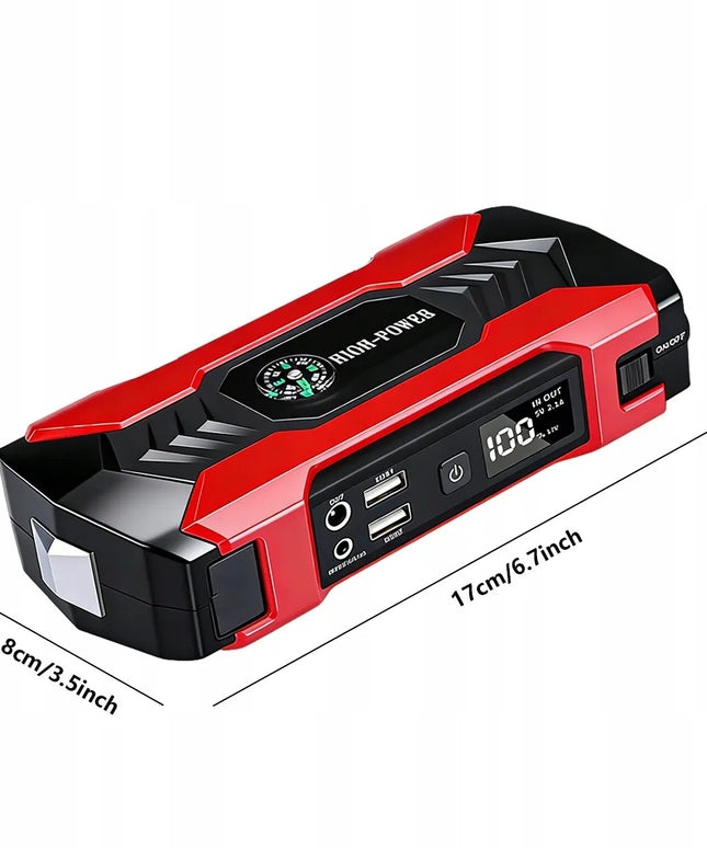 Galingas automobilio paleidiklis (Jump Starter) 28000mAh